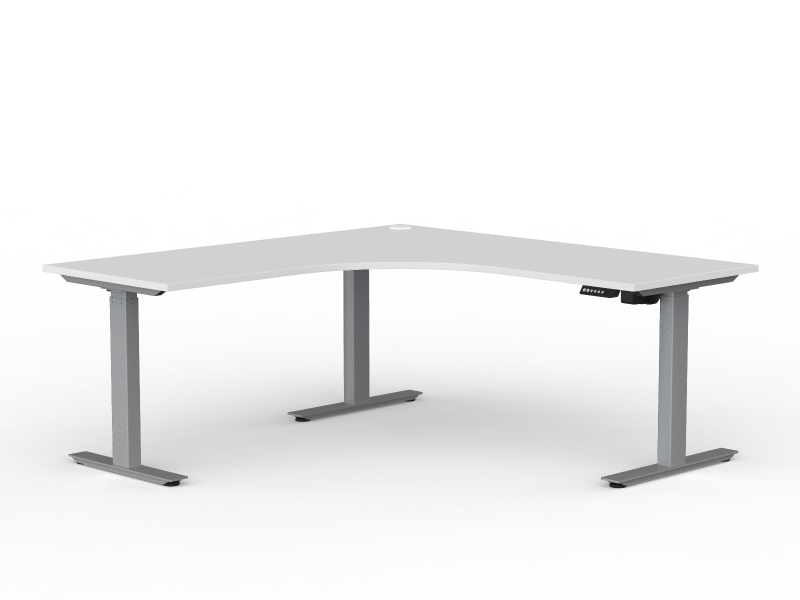 Roslyn Electric Workstation 2 Column Desks & Tables Height